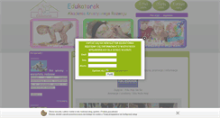 Desktop Screenshot of edukatorek.com.pl